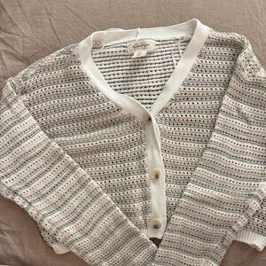 NWOT Jessica Simpson 3 Button Cotton Sweater